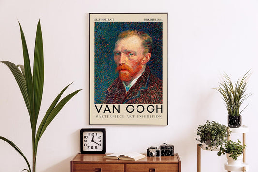 Self-Portrait Art Poster by Van Gogh