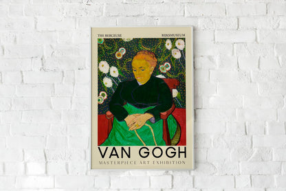The Berceuse by Van Gogh Art Exhibition Poster