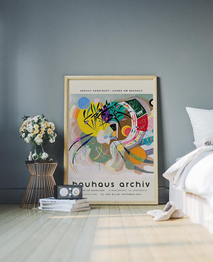 Dominant Curve by Wassily Kandinsky Exhibition Poster