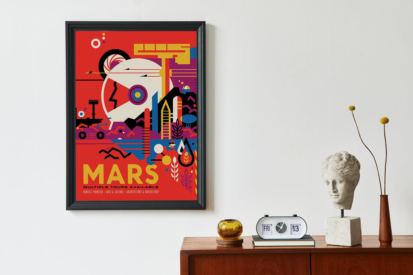 Explore Mars Poster