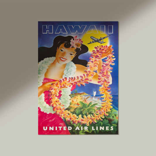 Hawaii Travel Poster