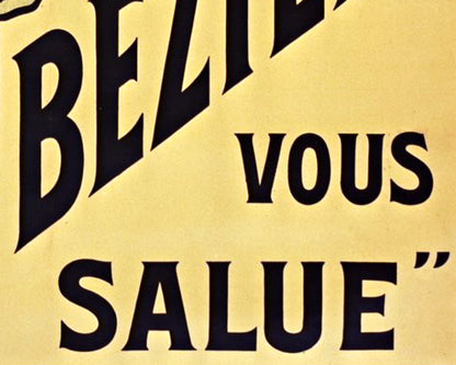 French sardine ad | Fish art | Kitchen, food wall art | Vintage advertisement